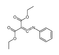 (phenylimino-methylene)-malonic acid diethyl ester Structure