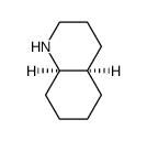 cis-decahydroquinoline structure