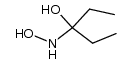 3-(hydroxyamino)pentan-3-ol结构式