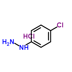 4-Chlorophenylhydrazine hydrochloride Structure