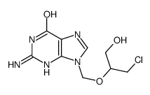 2'-Monodehydroxy-2'-chloro Ganciclovir结构式