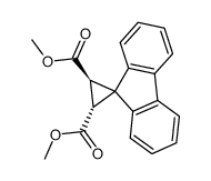 (2S,3S)-(+)-2,3-dicarbomethoxy spirocyclopropane-1,9'-fluorene Structure