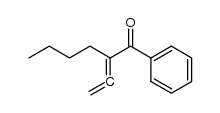 2-butyl-1-phenyl-buta-2,3-dien-1-one Structure