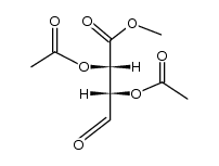 O2,O3-diacetyl-L-threuronic acid methyl ester结构式
