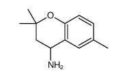 (2,2,6-trimethyl-3,4-dihydro-2H-chromen-4-yl)amine(SALTDATA: HCl)结构式