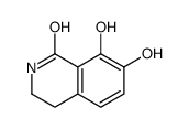 7,8-Dihydroxy-3,4-dihydro-1(2H)-isoquinolinone Structure