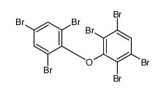 1,2,4,5-tetrabromo-3-(2,4,6-tribromophenoxy)benzene Structure