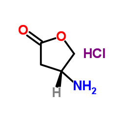 (R)-3-氨基-Y-丁内酯盐酸盐结构式