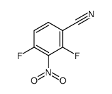 2,4-Difluoro-3-nitrobenzonitrile Structure