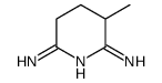 6-imino-5-methyl-4,5-dihydro-3H-pyridin-2-amine Structure