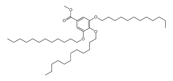 methyl 3,4,5-tridodecoxybenzoate结构式