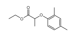 2-(2,4-dimethyl-phenoxy)-propionic acid ethyl ester Structure