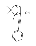 (+/-)-2-endo-(2-phenyl-1-ethynyl)-2-exo-hydroxy-1,7,7-trimethylbicyclo[2.2.1]heptane Structure