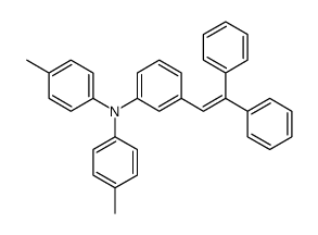 3-(2,2-diphenylethenyl)-N,N-bis(4-methylphenyl)aniline结构式