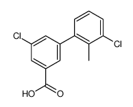 3-chloro-5-(3-chloro-2-methylphenyl)benzoic acid Structure