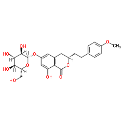 仙鹤草内酯-6-O-葡萄糖甙结构式