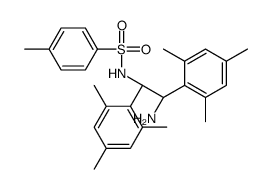 N-[(1S,2S)-2-amino-1,2-bis(2,4,6-trimethylphenyl)ethyl]-4-methylbenzenesulfonamide Structure