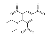 N,N-diethyl-2,4,6-trinitroaniline结构式