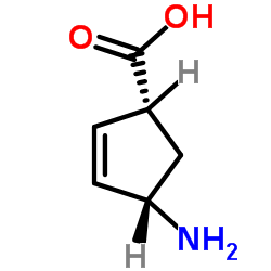 (1R,4S)-4-Aminocyclopent-2-enecarboxylicacid picture