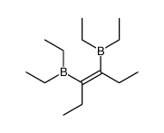 (Z)-3,4-bis(pl-diethylboryl)-3-hexene Structure