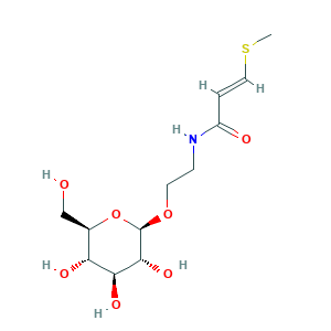 Entadamide A glucoside structure