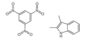 2,3-dimethyl-1H-indole,1,3,5-trinitrobenzene Structure