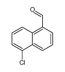 5-chloronaphthalene-1-carbaldehyde结构式