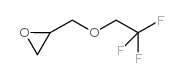 1,2-环氧基-3-(2,2,2-三氟乙氧基)-丙烷结构式
