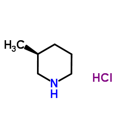 (S)-3-甲基哌啶盐酸盐结构式