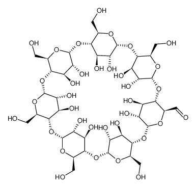 mono-6-deoxy-6-formyl-β-cyclodextrin结构式