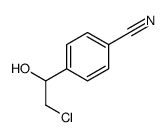 Benzonitrile, 4-(2-chloro-1-hydroxyethyl)- (9CI)结构式