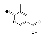 6-AMINO-5-METHYLNICOTINIC ACID结构式