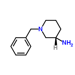 (S)-1-苄基-3-氨基哌啶结构式