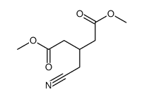 dimethyl 3-(cyanomethyl)pentanedioate结构式