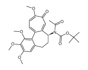 N-Boc-colchicine结构式