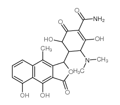 α-Apo-oxytetracycline Structure