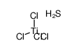 titanium(IV) chloride hydrogen sulfide Structure