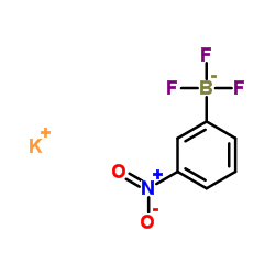 3-硝基苯基三氟硼酸钾结构式