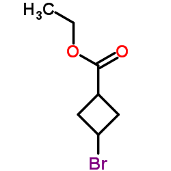 ethyl 3-bromocyclobutane-1-carboxylate Structure