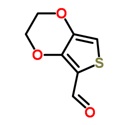 2-(3,4-乙烯基双氧噻吩)甲醛结构式