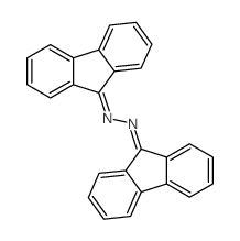 N-(fluoren-9-ylideneamino)fluoren-9-imine结构式
