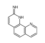 1,10-phenanthrolin-2-amine Structure