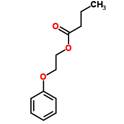 2-Phenoxyethyl butyrate Structure