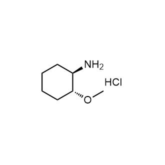 (1R,2R)-2-Methoxycyclohexanamine;hydrochloride Structure