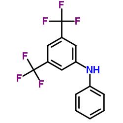 N-Phenyl-3,5-bis(trifluoromethyl)aniline Structure