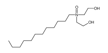 二(羟乙基)月桂基胺氧化物结构式