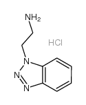 2-(1H-苯并[d][1,2,3]三唑-1-基)乙胺盐酸盐结构式