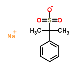 Sodium 2-phenyl-2-propanesulfonate structure