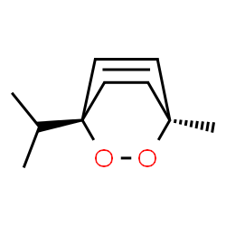 2,3-Dioxabicyclo[2.2.2]oct-5-ene,1-methyl-4-(1-methylethyl)-,(1S,4R)-(9CI)结构式