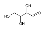 2,3,4-trihydroxybutanal Structure